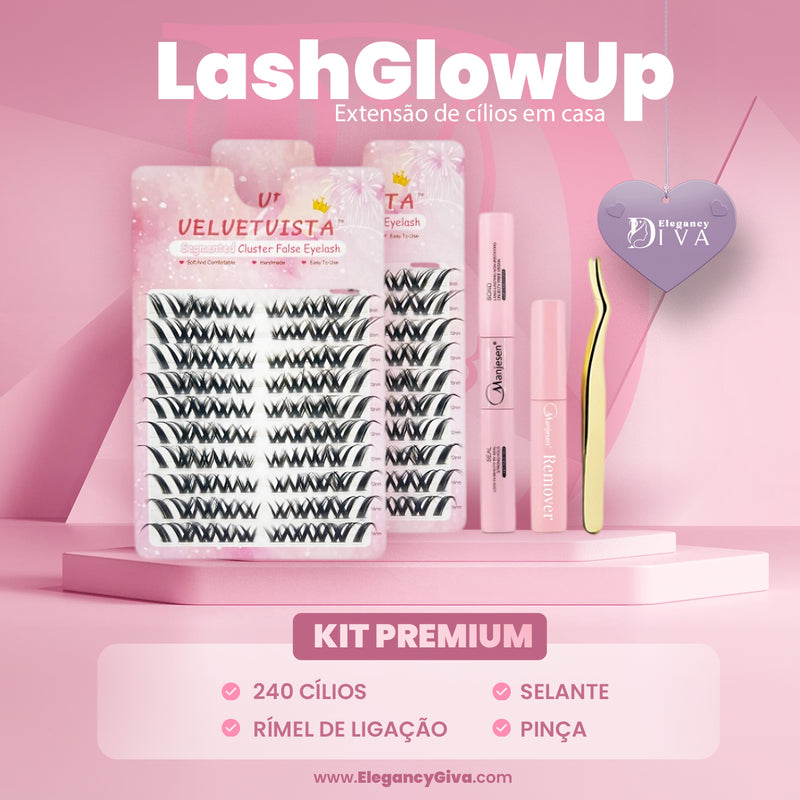 LashGlowUp - Extensão de cílios em casa ED™