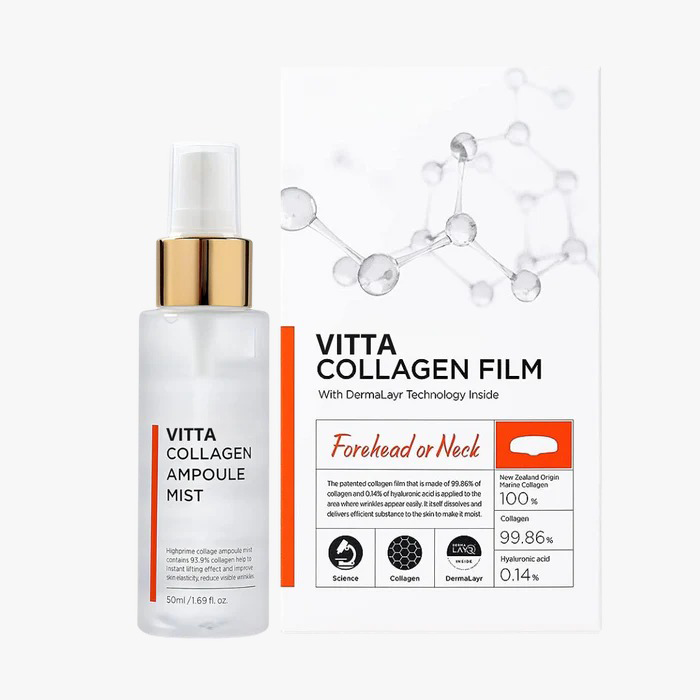 Máscara VittaCollagen para Pálpebra+ Spray VitaC GRÁTIS