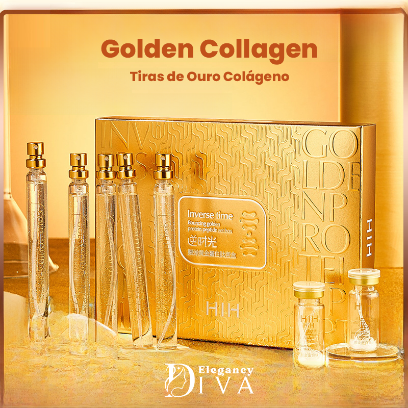 Golden Collagen - Tiras de Ouro Colágeno ED™