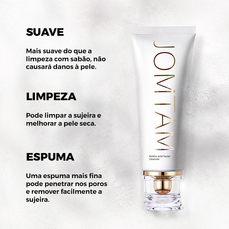 JOMTAM Amino Acid Facial Cleaner - Pureza e Hidratação para Seu Rosto ED™