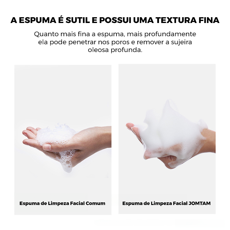 JOMTAM Amino Acid Facial Cleaner - Pureza e Hidratação para Seu Rosto ED™