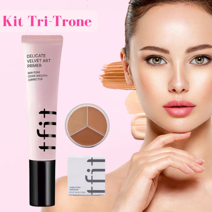 [PROMO] Kit Tri-Trone - Corretivo e Primer