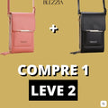 COMPRE 1 E LEVE 2- Bolsa Carteira para Celular de Couro Autentico