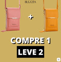 COMPRE 1 E LEVE 2- Bolsa Carteira para Celular de Couro Autentico