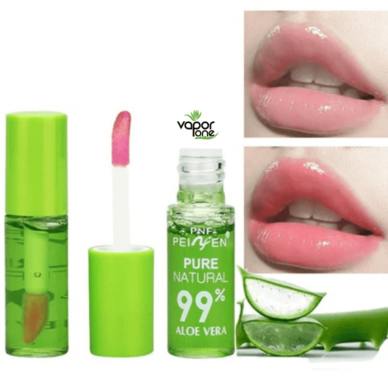 Kit Vitalidade Natural - Creme De Aloe Vera + Batom One Nutritivo + Brilho Labial Aloe Vera Clareador de rugas