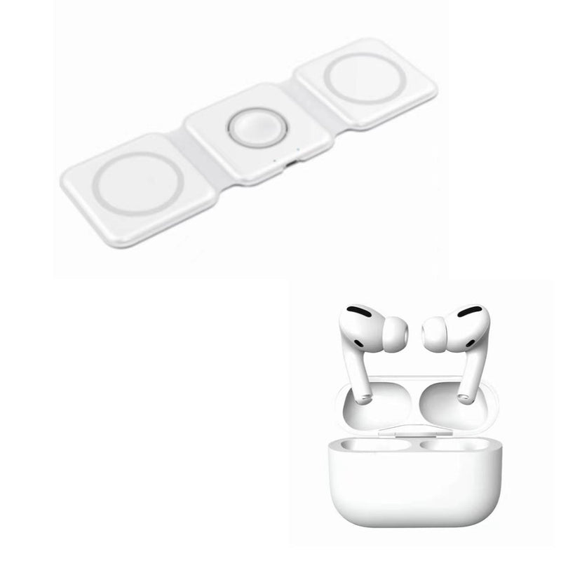 Airpods pro 3 + Carregador Dobrável 3 em 1 de brinde